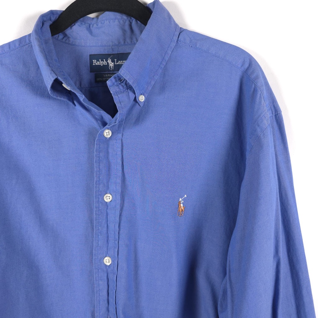 Ralph Lauren Men’s Yarmouth Cotton Pinpoint Oxford Shirt Hong Kongmade 16-35